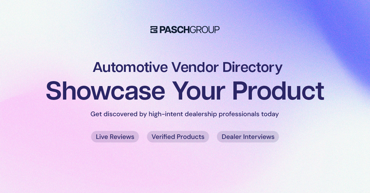 Vendor Providers - Pasch Group